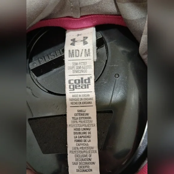 Under Armour Pink & Camo Hoodie - Picture 9 of 12